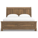  Signature Design by Ashley Feddinger PCB779B9 California King Storage Sleigh Bed IMAGE 3