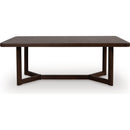  Signature Design by Ashley Dilenno Dining Table with Trestle Base 185522 IMAGE 3