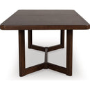  Signature Design by Ashley Dilenno Dining Table with Trestle Base 185522 IMAGE 5