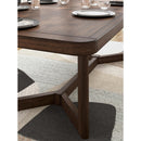  Signature Design by Ashley Dilenno Dining Table with Trestle Base 185522 IMAGE 8