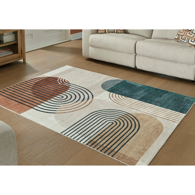  Signature Design by Ashley Farrendale R407382 Washable Medium Rug IMAGE 2