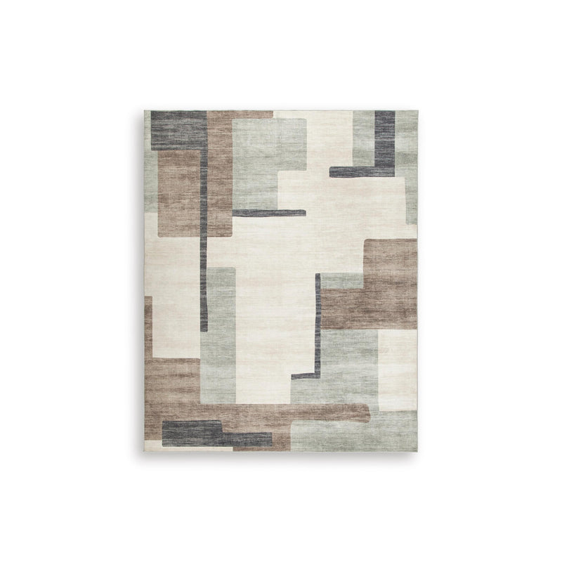  Signature Design by Ashley Larkport R407411 Washable Large Rug IMAGE 1