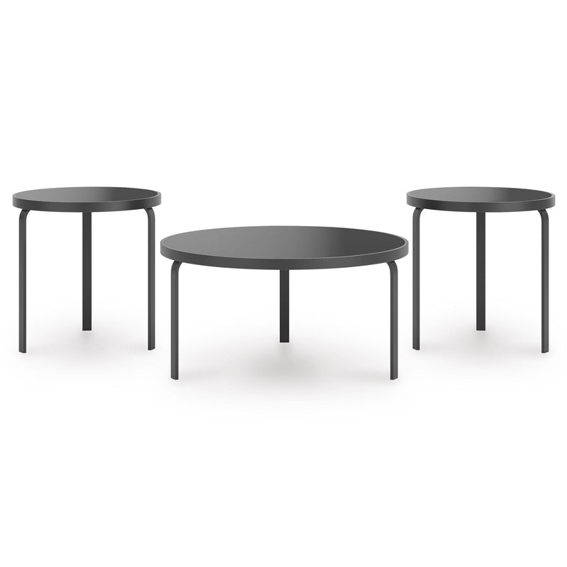 Signature Design by Ashley Dorylin T139-13 Occasional Table Set IMAGE 2