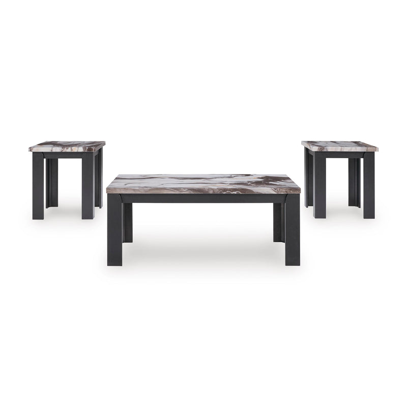  Signature Design by Ashley Jazmore T255-13 Occasional Table Set IMAGE 2