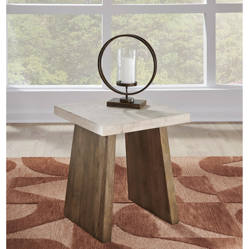  Signature Design by Ashley Brendalhouse T642-2 Square End Table IMAGE 4