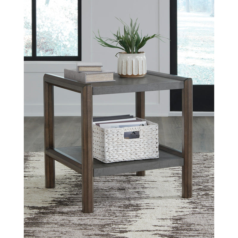  Signature Design by Ashley Kallenny T669-3 Rectangular End Table IMAGE 5