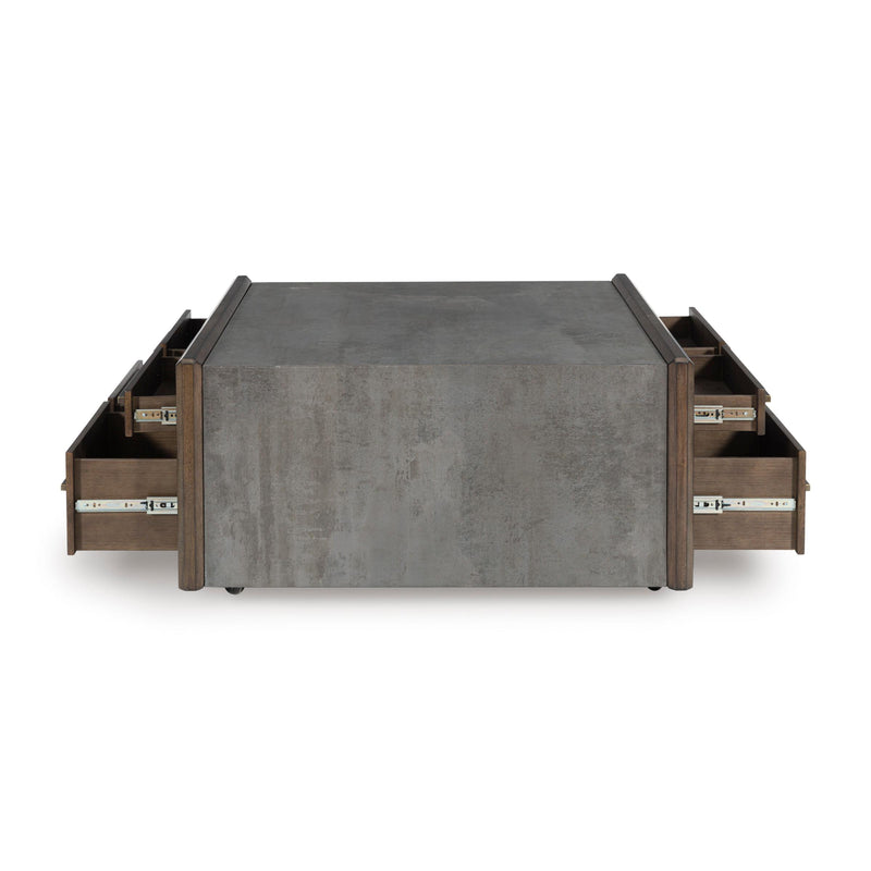  Signature Design by Ashley Kallenny T669-8 Square Cocktail Table IMAGE 5