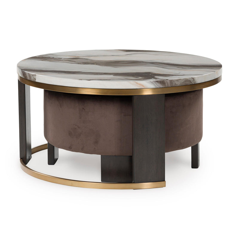  Signature Design by Ashley Jazmore T671-22 Nesting Cocktail Tables IMAGE 2