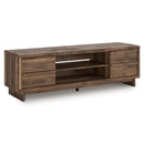  Signature Design by Ashley Zadilyn W3367-68 XL TV Stand with Fireplace Option IMAGE 1