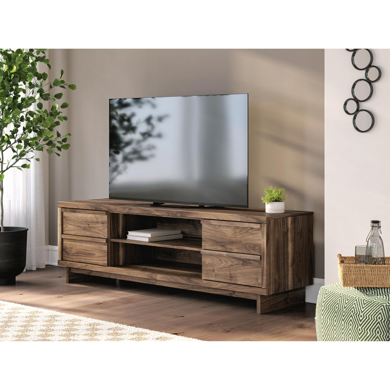  Signature Design by Ashley Zadilyn W3367-68 XL TV Stand with Fireplace Option IMAGE 7