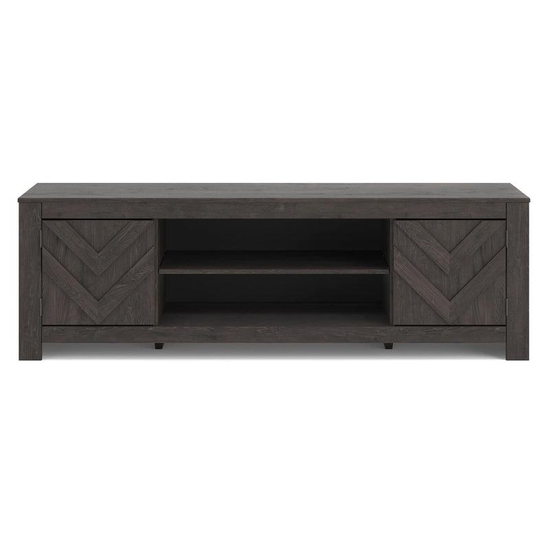  Signature Design by Ashley Cayboni W3789-68 LG TV Stand with Fireplace Option IMAGE 3