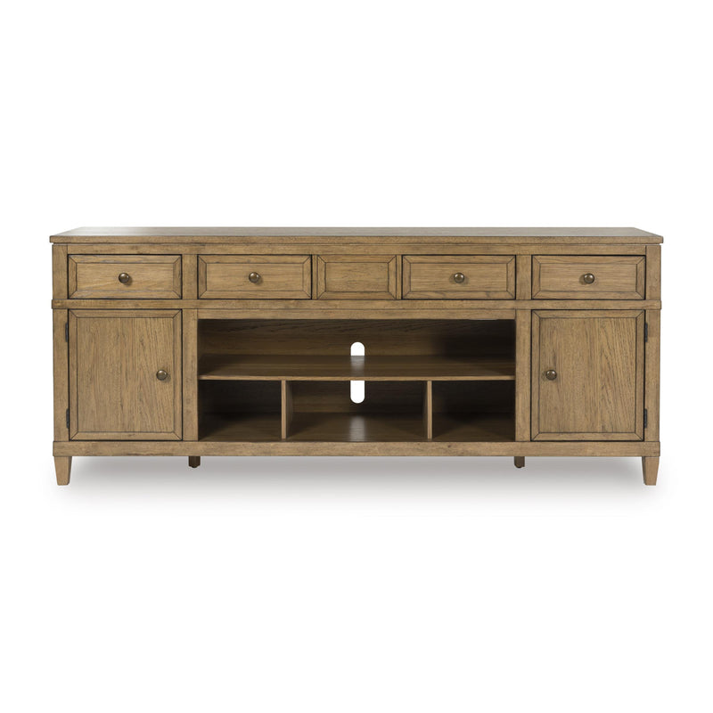  Signature Design by Ashley Sharlance W655-68 XL TV Stand with Fireplace Option IMAGE 3