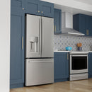  GE Profile 33-inch, 17.5 cu.ft. French-Door Refrigerator with FrostGuard™ Technology PYE18HYRCFS - 185086 IMAGE 10