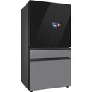 Samsung 36-Inch 29 Cu.Ft. Bespoke AI 4-Door French Door Refrigerator with AI Home Screen RF90F29BECRAA IMAGE 3
