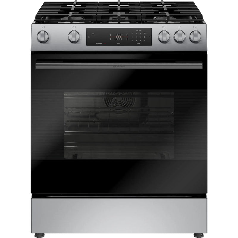 Bosch 30-inch Slide-in Gas Range with Convection Technology HGF1050MUC IMAGE 1