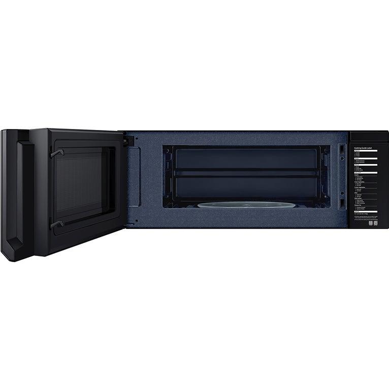 Samsung 30-inch, 1.1 cu. ft. Smart SLIM Over-the-Range Microwave Oven with Wi-Fi and Voice Control ME11F7510MT IMAGE 3