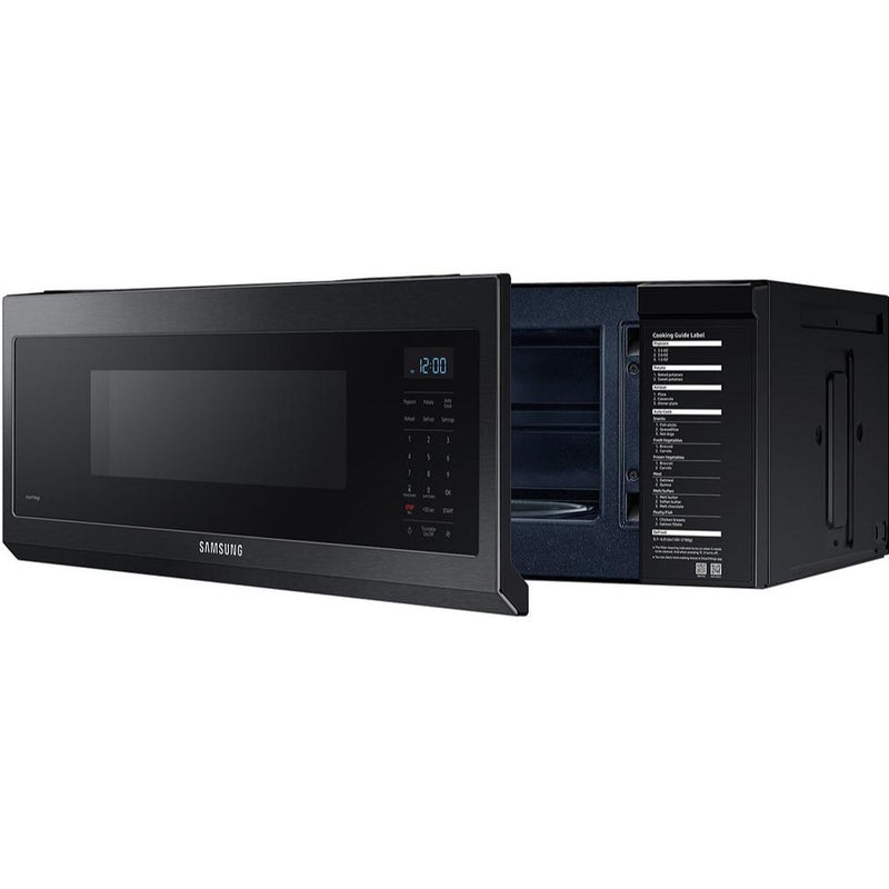 Samsung 30-inch, 1.1 cu. ft. Smart SLIM Over-the-Range Microwave Oven with Wi-Fi and Voice Control ME11F7510MT IMAGE 4