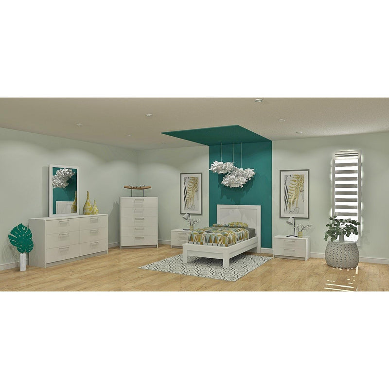 MEQ Nightstands 2 Drawers 6300 Nightstand IMAGE 2