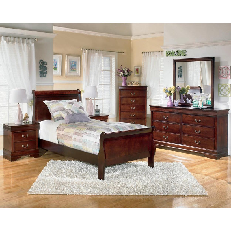  Signature Design by Ashley Alisdair B376B5 Twin Sleigh Bed IMAGE 2