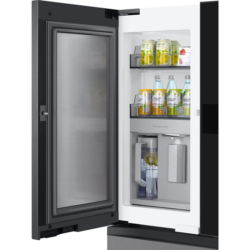  Samsung 36 Inch 23 Cu.Ft. Bespoke AI Counter Depth 4-Door French Door Refrigerator RF90F23BECRAA IMAGE 17