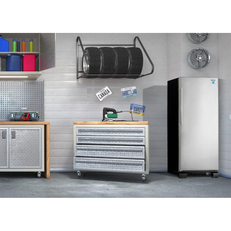 Danby 6.7 cu. ft. Upright Freezer in Stainless Steel Look DUF167A5BSLDD IMAGE 5