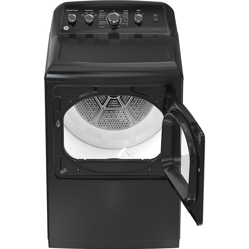 GE 7.2 cu.ft. Top Load Electric Dryer with SaniFresh Cycle GTD49EBMRDG IMAGE 2