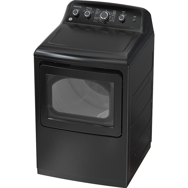 GE 7.2 cu.ft. Top Load Electric Dryer with SaniFresh Cycle GTD49EBMRDG IMAGE 3