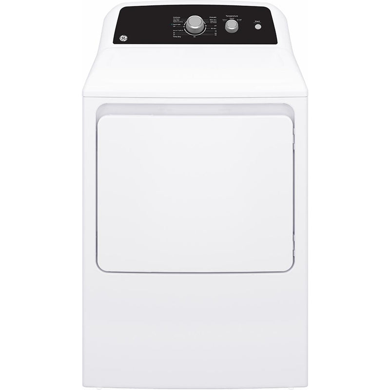 GE 6.2 cu.ft. Top Load Electric Dryer with SaniFresh Cycle GTX34EBMRWS IMAGE 1