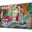  Hisense 85-inch Class S7 CanvasTV 4K QLED Smart TV - Google TV 85S7N IMAGE 2