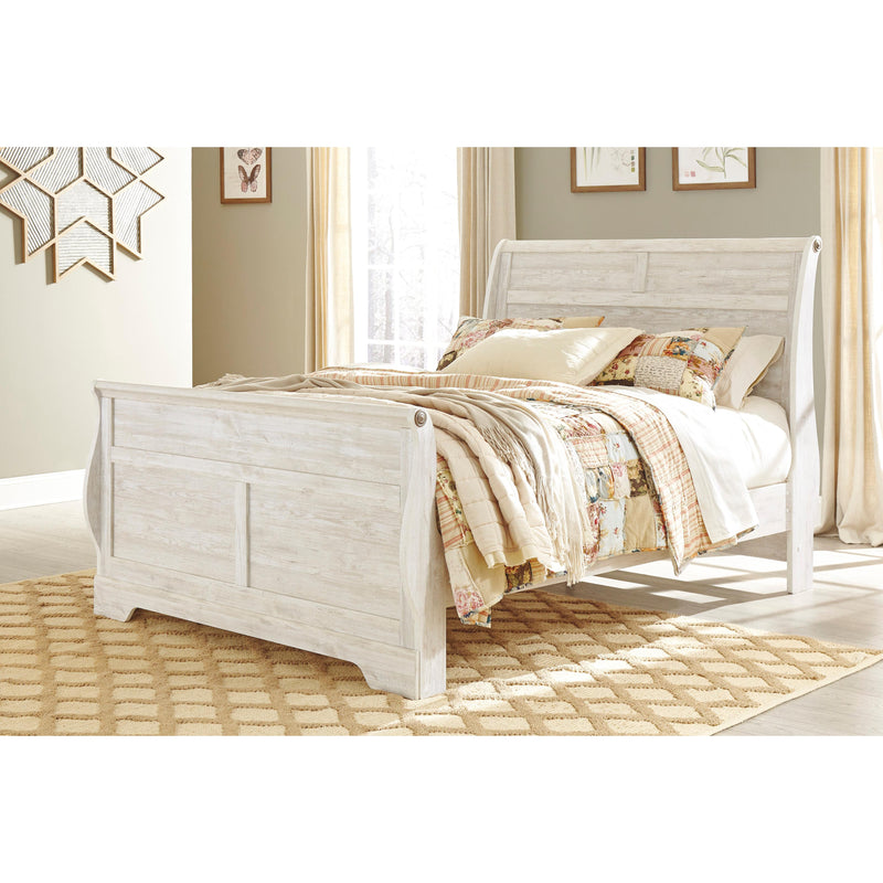 Signature Design by Ashley Willowton B267B31 King Sleigh Bed IMAGE 2