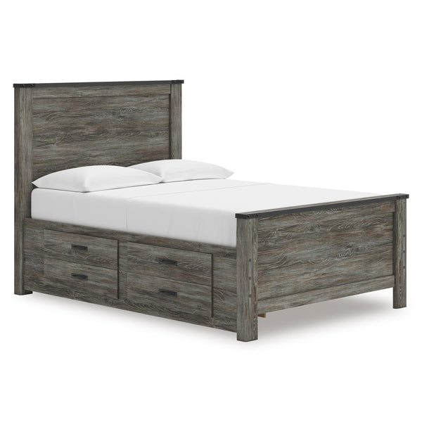  Signature Design by Ashley Frandern B4480B24 Full Panel Bed with Storage IMAGE 1
