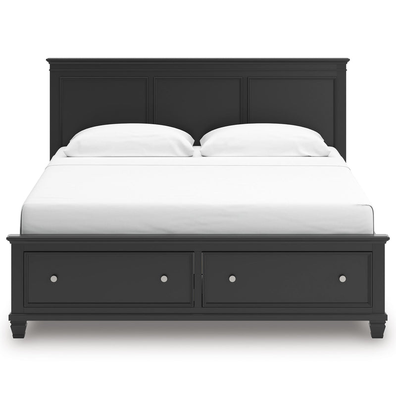  Signature Design by Ashley Lanolee B687B19 King Panel Storage Bed IMAGE 3