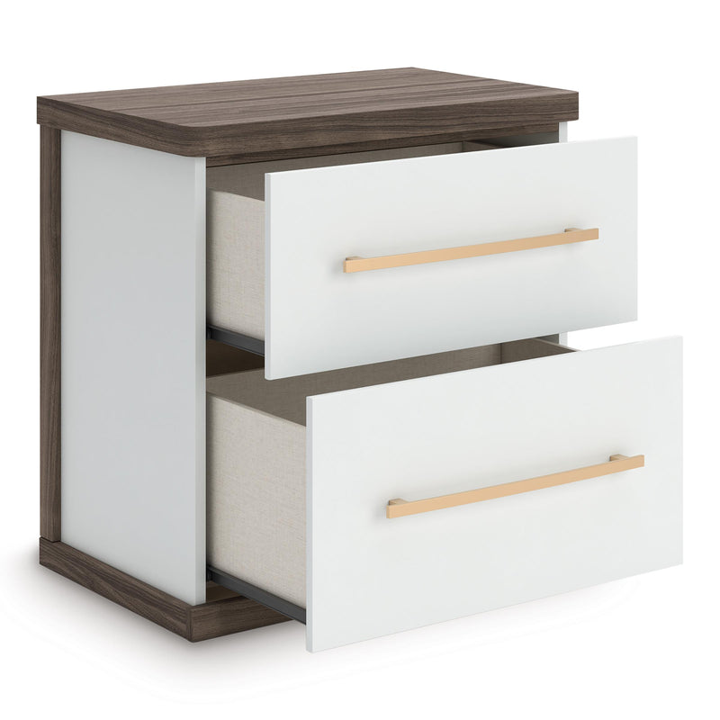  Signature Design by Ashley Kendanport PCB1108-92 Two Drawer Night Stand IMAGE 2