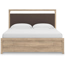  Signature Design by Ashley Kinlanni PCB1360B16 King Upholstered Platform Bed IMAGE 3