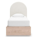  Signature Design by Ashley Arloster PCB1566B2 Twin Upholstered Panel Bed IMAGE 2