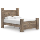  Signature Design by Ashley Rusticott PCB2260B4 Queen Poster Bed IMAGE 1
