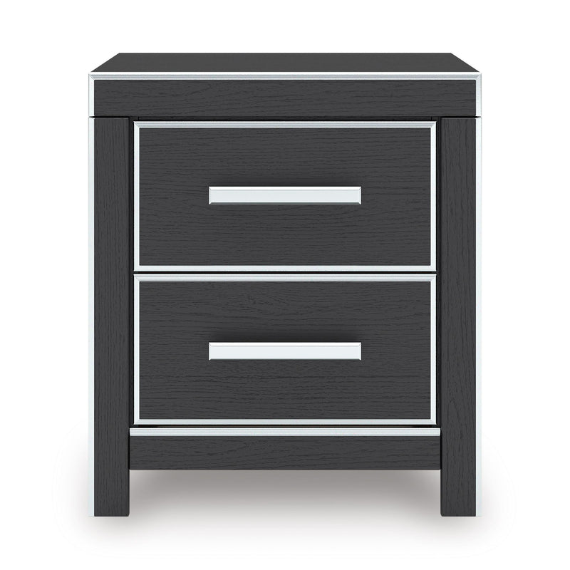 Signature Design by Ashley Zuraleus PCB3380-92 Two Drawer Night Stand IMAGE 3