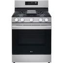  LG 30-inch Smart Gas Range with Air Fry LRGN6323Y IMAGE 1