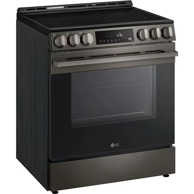  LG 30-inch Smart Electric Slide-In Range with Air Fry LSEL6333ZE IMAGE 3