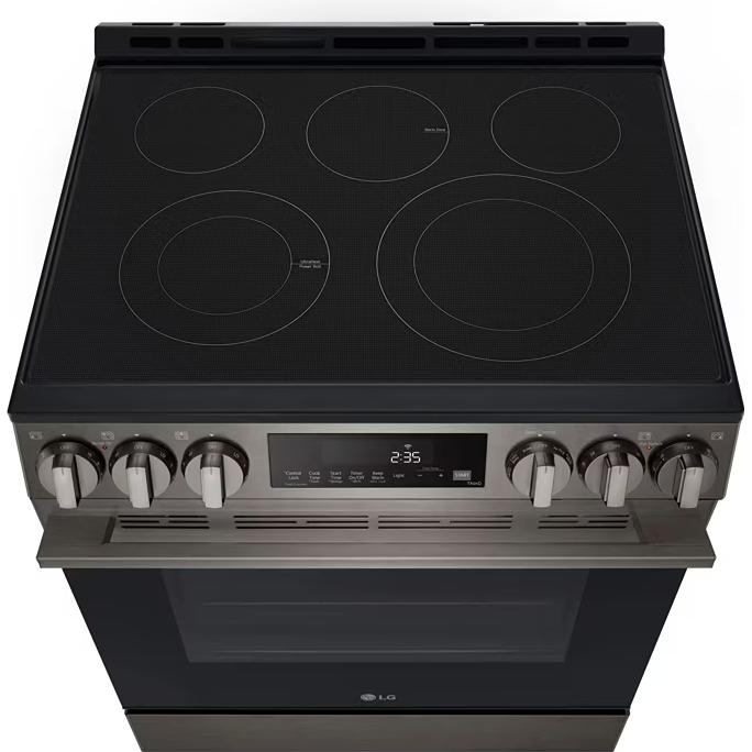  LG 30-inch Smart Electric Slide-In Range with Air Fry LSEL6333ZE IMAGE 8