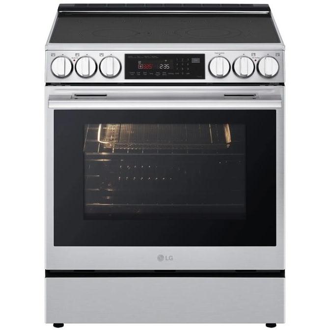  LG 30-inch Slide-In Electric Range with Air Fry LSEL6335XE IMAGE 2