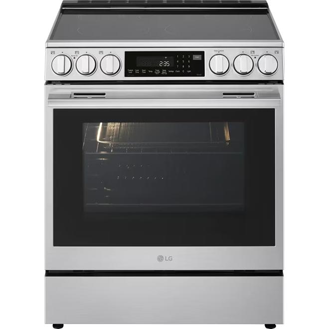  LG 30-inch Slide-In Electric Range with Air Fry LSEL6337XE IMAGE 2