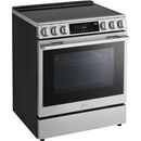  LG 30-inch Slide-In Electric Range with Air Fry LSEL6337XE IMAGE 3