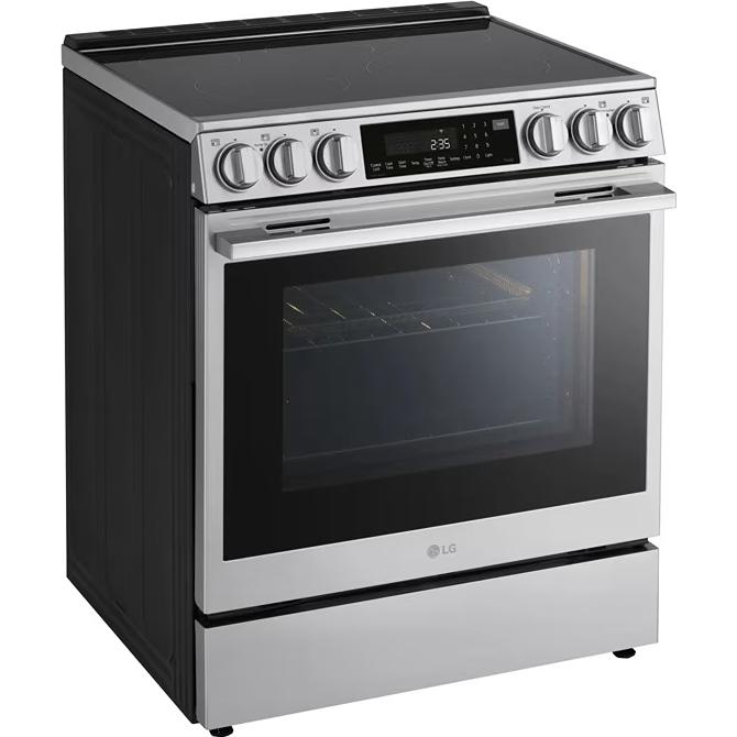  LG 30-inch Slide-In Electric Range with Air Fry LSEL6337XE IMAGE 4