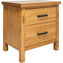  Mako Wood Furniture Hudson 2-Drawer Nightstand 8400-60-1D IMAGE 1