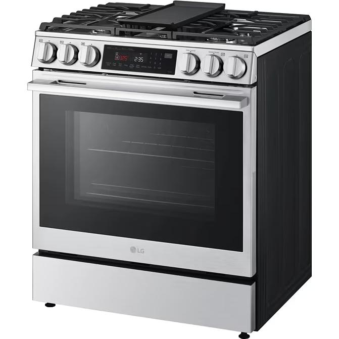  LG 30-inch Slide-In Gas Range with Air Fry LSGL6335X IMAGE 3