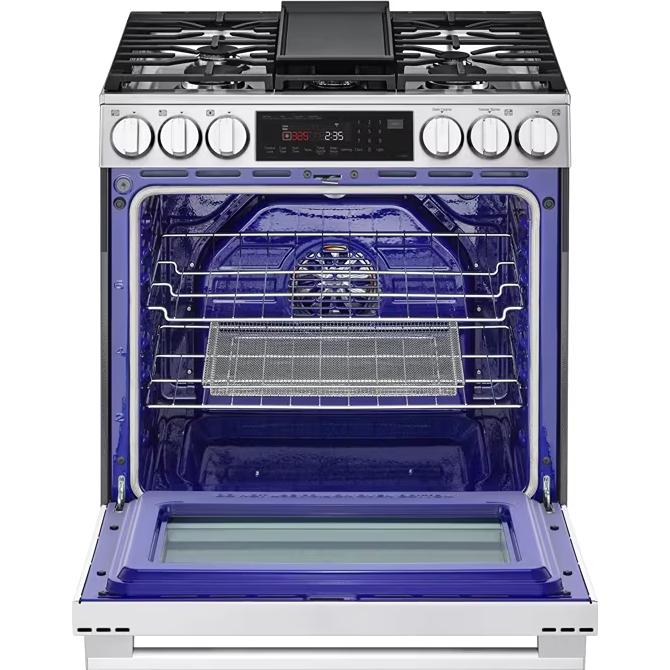  LG 30-inch Slide-In Gas Range with Air Fry LSGL6335X IMAGE 4
