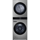  LG Stacked Washer/Dryer Electric Laundry Center with TurboWash™ 360 Technology WKEX200HVA IMAGE 1