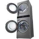  LG Stacked Washer/Dryer Electric Laundry Center with TurboWash™ 360 Technology WKEX200HVA IMAGE 7