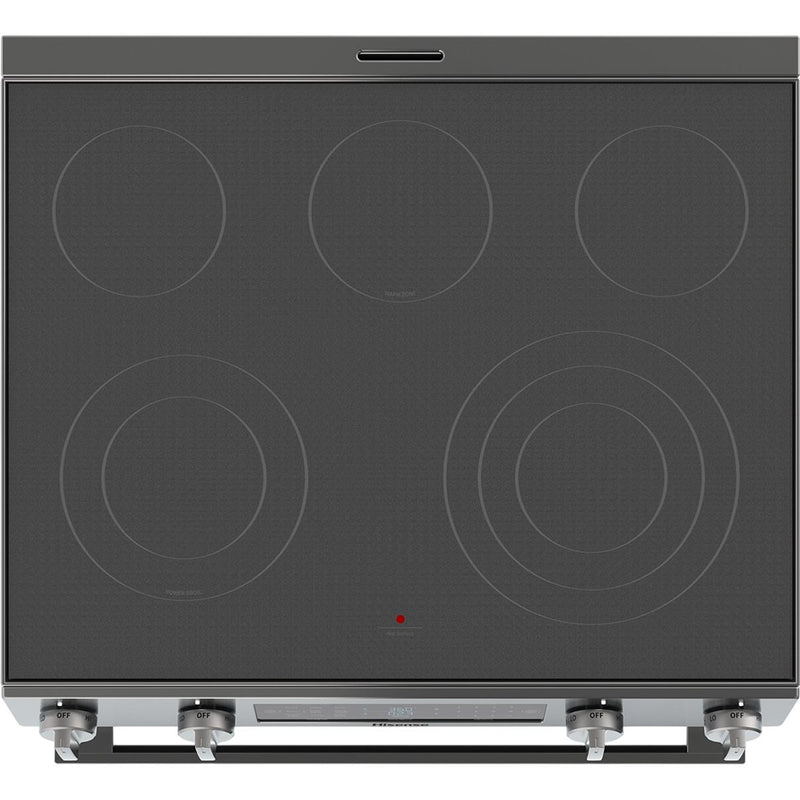  Hisense 30-inch Slide-in Electric Range with Air Fry & Steam Clean HFE3502CAS IMAGE 6